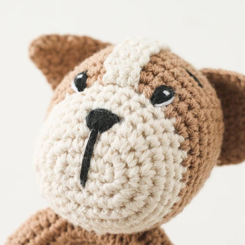 Hochet en crochet Chien