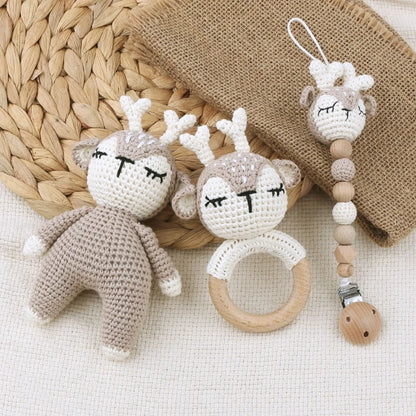 Ensemble au Crochet Renne Craquant